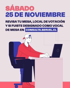 Revisa si saliste vocal de mesa