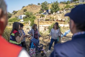 Campamentos de Quilpué reciben información preventiva sobre incendios forestales