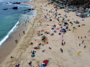 MINISTRA DE BIENES NACIONALES Y MINISTRO DEL DEPORTE PROMOVIERON EL ACCESO A PLAYAS EN EL QUISCO