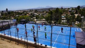 Comunidad de Gumercindo y Municipio de Villa Alemana inauguran obras de mejoramiento de la icónica cancha Marcelino Champagnat