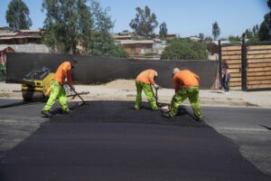 Más de 80 reductores de velocidad se instalaron en todo Quilpué: vecinos solicitaron intervenir calles con historial de accidentes