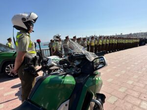 Más de 200 Carabineros reforzarán el Plan Verano en la región durante febrero