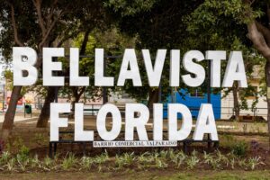 Barrio Bellavista-Florida inauguró letras volumétricas para potenciar el turismo y desarrollo económico en los cerros porteños