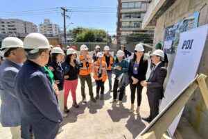 Ministra Vallejo destacó avance de obras MOP en cuartel PDI de Viña del Mar