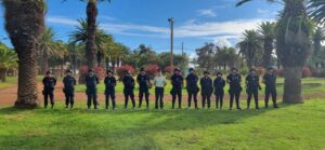 CONTINGENTE DE GENDARMERÍA LLEGA A RAPA NUI PARA REFORZAR LA SEGURIDAD DURANTE JUICIO POR QUEMA DE TRIBUNAL