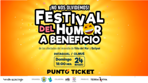 HUMORISTAS SE UNEN PARA AYUDAR A DAMNIFICADOS DE MEGA INCENDIO CON UN GRAN FESTIVAL DEL HUMOR EN EL PATAGUAL DE OLMUÉ