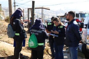 Municipio porteño trabaja en catastro de familias afectadas y plan de reconstrucción