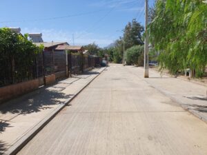 VECINOS DE VILLA PABLO NERUDA DE LLAY LLAY FELICES CON LA PAVIMENTACIÓN DE SUS CALLES Y VEREDAS