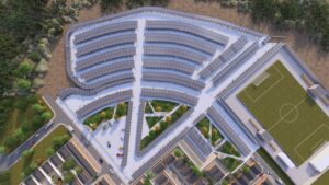 INSTALACIÓN DE PRIMERA PIEDRA EMPLAZAMIENTO FERIA MINORISTA EN LA CALERA