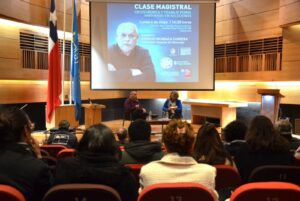 Gobernador regional de Valparaíso dictó en la UPLA clase magistral sobre los efectos de la crisis hídrica