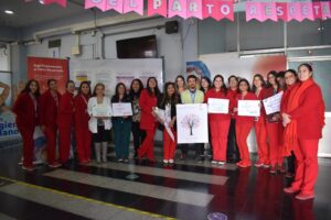 Con enfoque en la humanización, conmemoran Semana Mundial del Parto Respetado en el Hospital Carlos van Buren