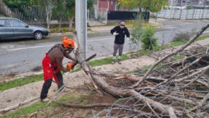 Llay Llay se prepara fuertemente para prevenir emergencias ante la llegada de sistema frontal a la zona