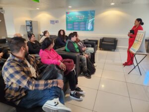 Hospital Dr. Gustavo Fricke reactiva visitas guiadas de madres gestantes a las Salas de PartoIntegral, luego de la pandemia.