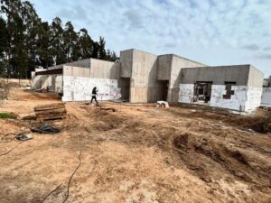 25% de avance presentan obras del nuevo Cesfam de Catapilco
