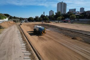 Avanzan obras del Estadio O’Higgins:  contará con pasto sintético beneficiando a más de 16 clubes deportivos de Valparaíso