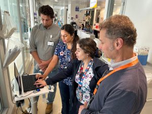 TICS del Hospital Fricke implementa notebooks móviles para usuarios y equipos clínicos