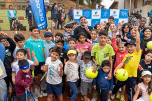 El ex tenista Fernando González realizó clínica deportiva en Quilpué
