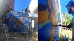 Artista urbano argentino Franco Fasoli pintará mural en la Universidad de Playa Ancha